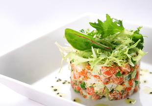 Тартар из форели