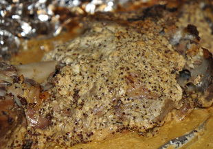 Баранья нога запеченная в духовке