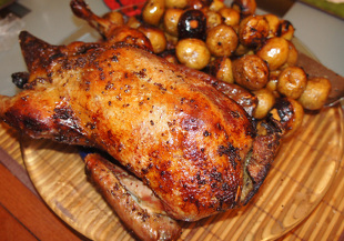 Утка запеченная в духовке